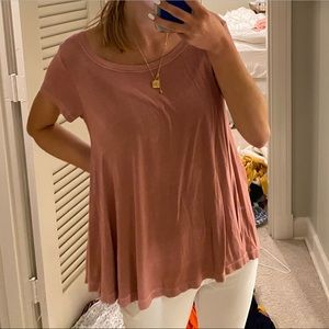 dusty pink soft and sexy shirt
